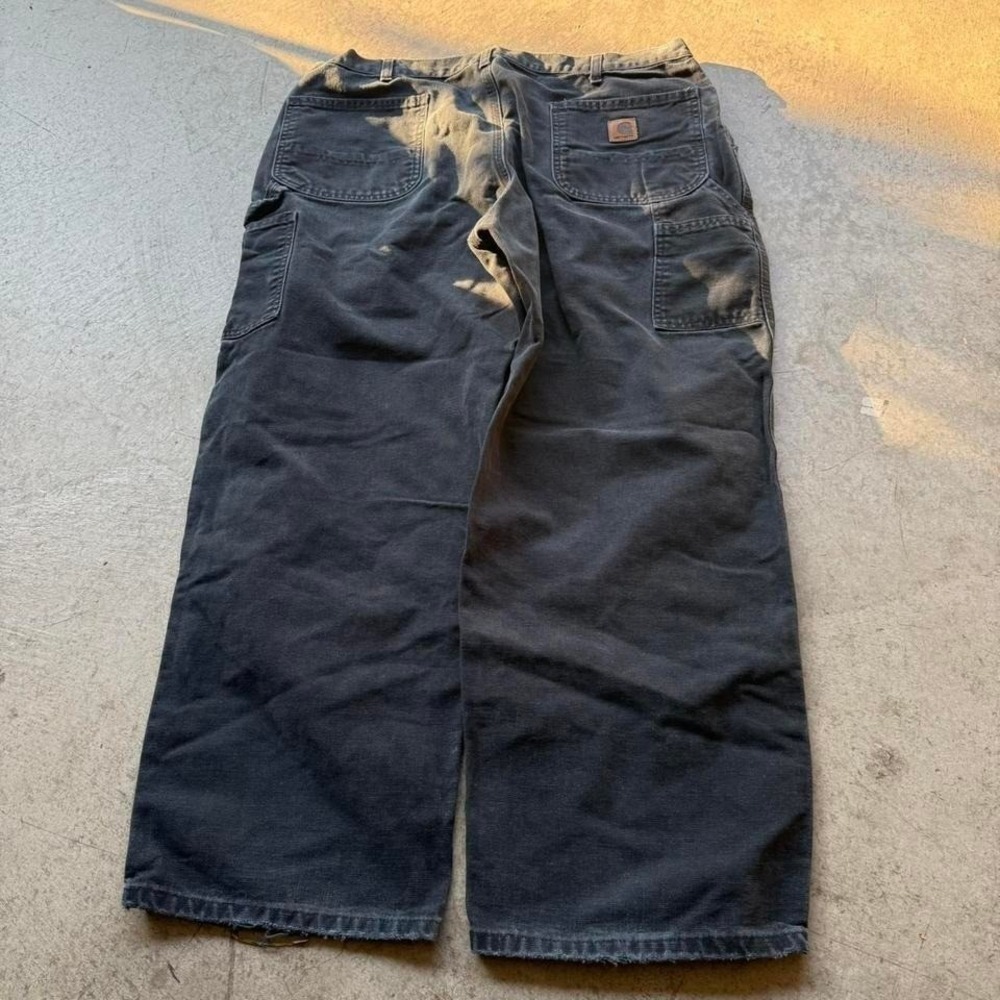 Early 2000s Carhartt Baggy Carpenter Workwear Canvas Pants Skater